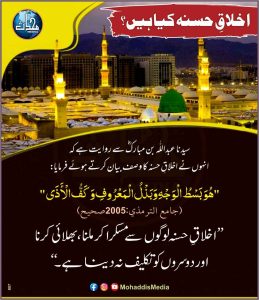 Read more about the article اخلاق حسنہ کیا ہیں؟