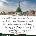 Read more about the article نبی کریم کا حلیہ اور اخلاق فاضلہ