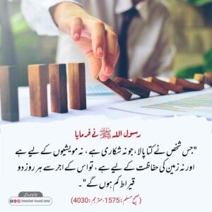 Read more about the article کتا پالنے والے کے اجر میں کمی