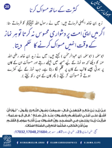 Read more about the article کثرت کے ساتھ مسواک کرنا