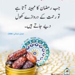 Read more about the article جب رمضان کا مہینہ آتا ہے