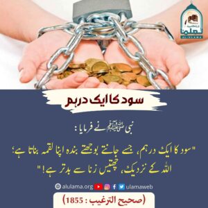 Read more about the article سود کا ایک درہم