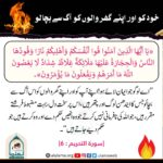 Read more about the article خود کو اور اپنے گھر والوں کو آگ سے بچا لو