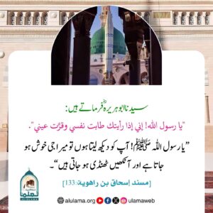 Read more about the article حضرت ابوہریرہ کی رسول اللہ ﷺ سے محبت