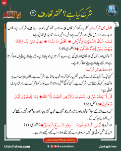 Read more about the article شرک کیا ہے ؟ مختصر تعارف