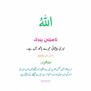 میری پیشانی تیرے ہاتھ میں ہے