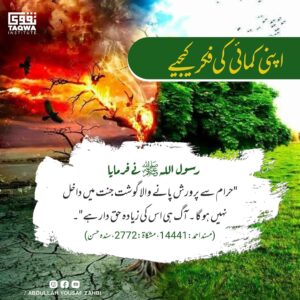 اپنی کمائی کی فکر کیجیے