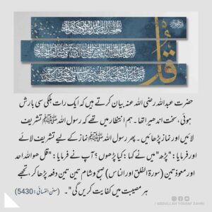 ہر مصیبت میں کفایت کرنے والی سورتیں