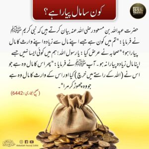 کون سا مال پیارا ہے