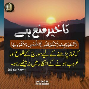تاخیر منع ہے